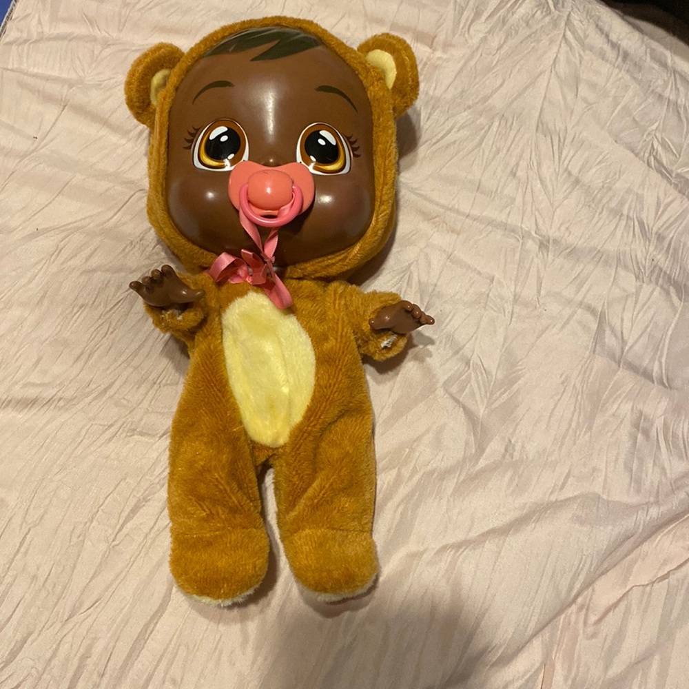 Crying baby doll